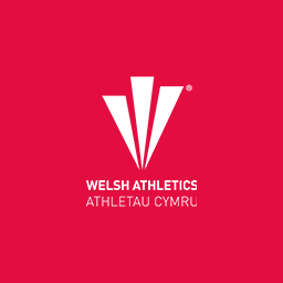 Welsh Athletics 澳洲结果幸运五体彩官方开奖 logo on a red background.